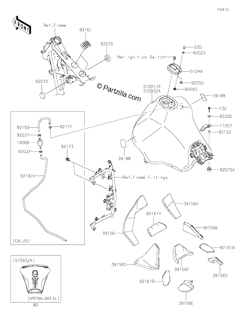 Diagrama de FUEL TANK