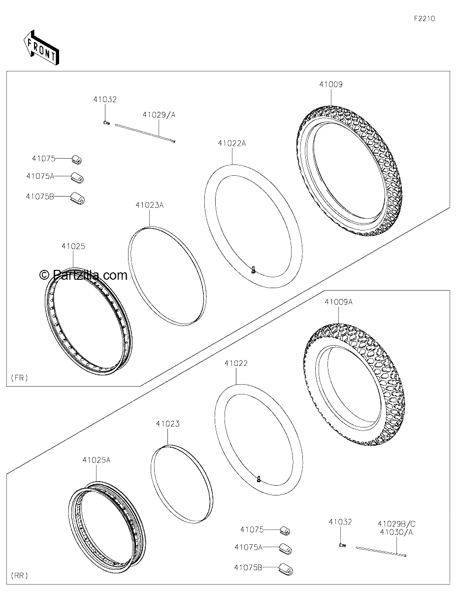 Diagrama de WHEELS TIRES