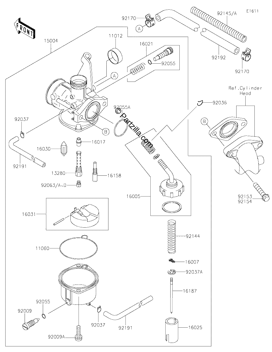 Diagrama de CARBURETOR