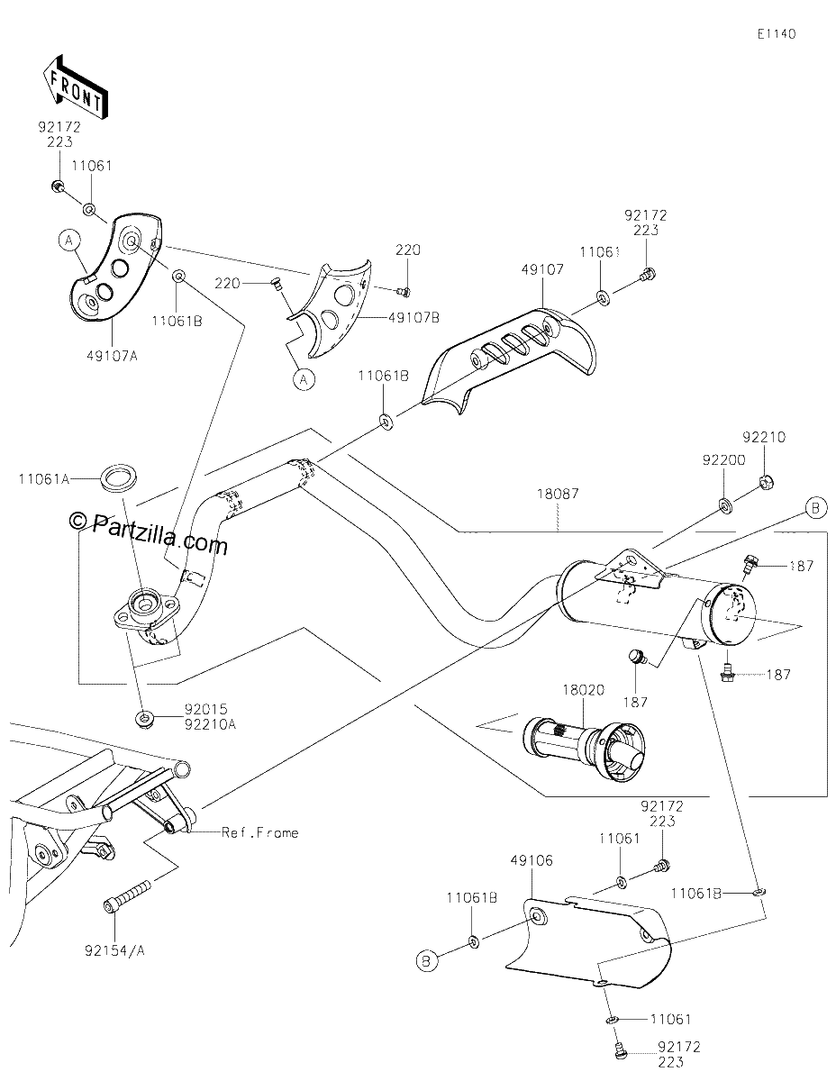 Diagrama de MUFFLER S