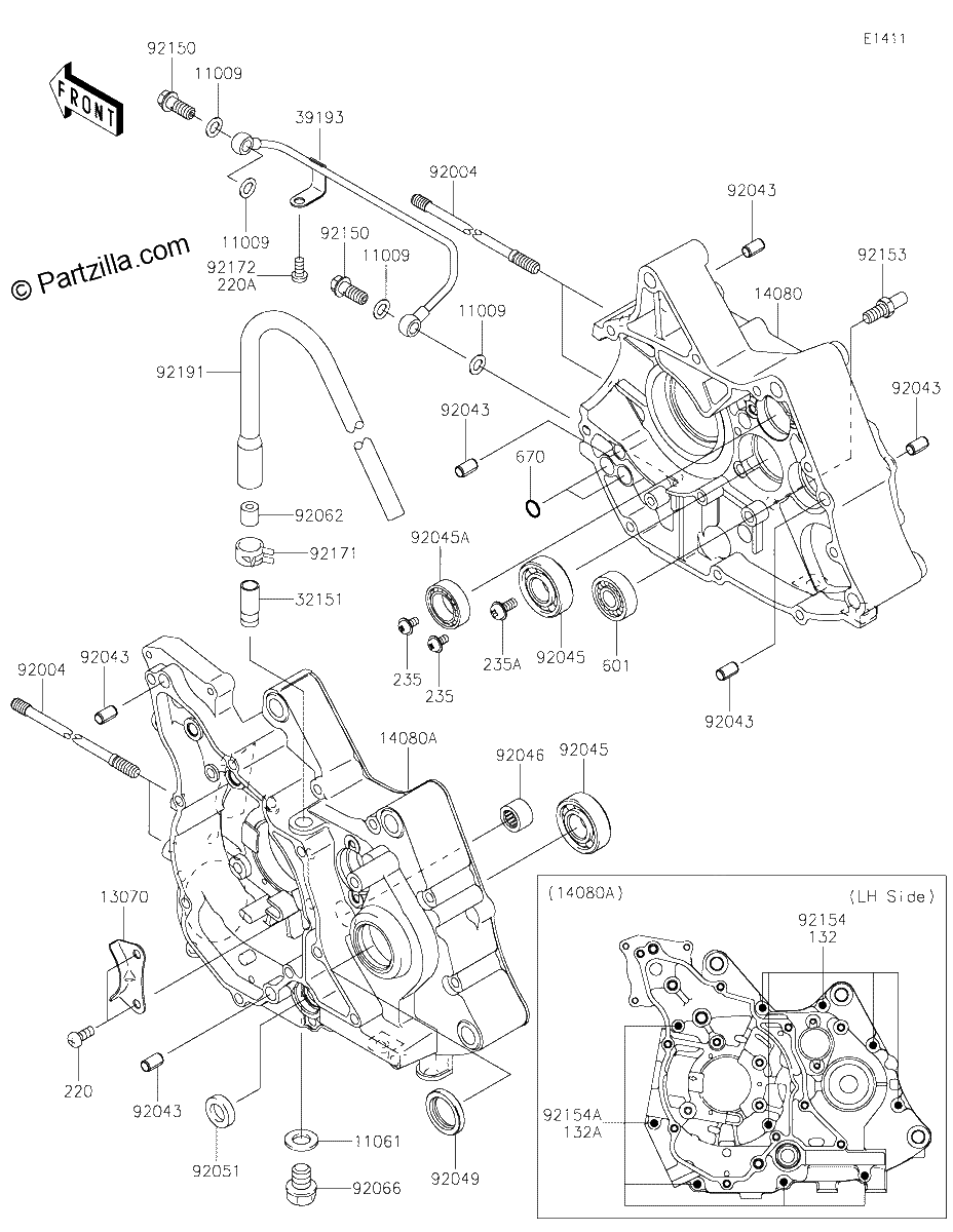 Diagrama de CRANKCASE
