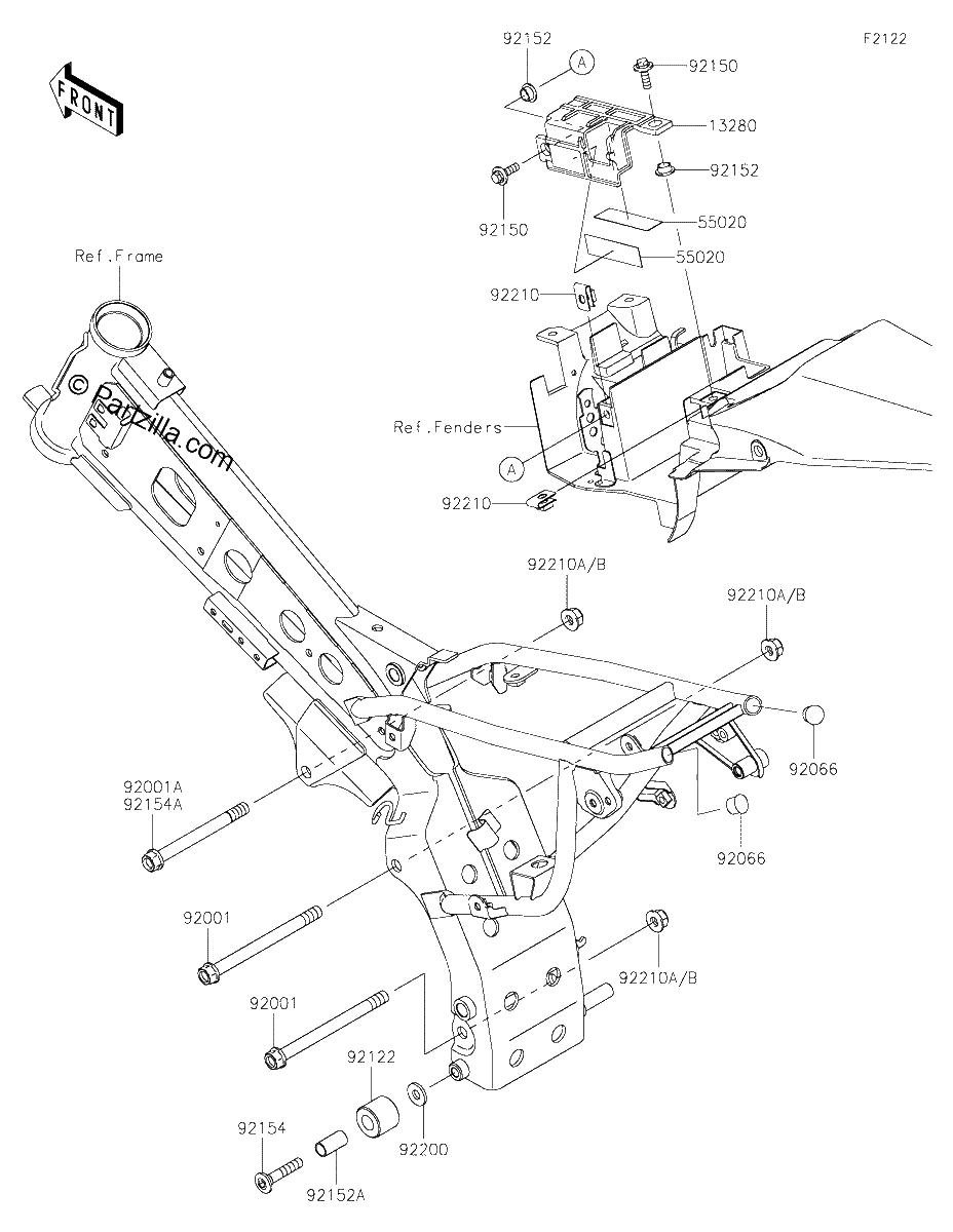 Diagrama de ENGINE MOUNT