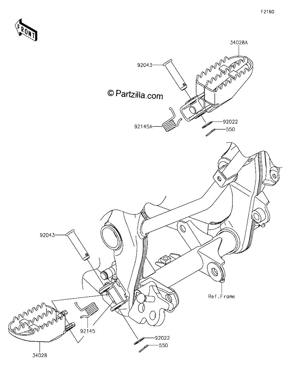 Diagrama de FOOTRESTS