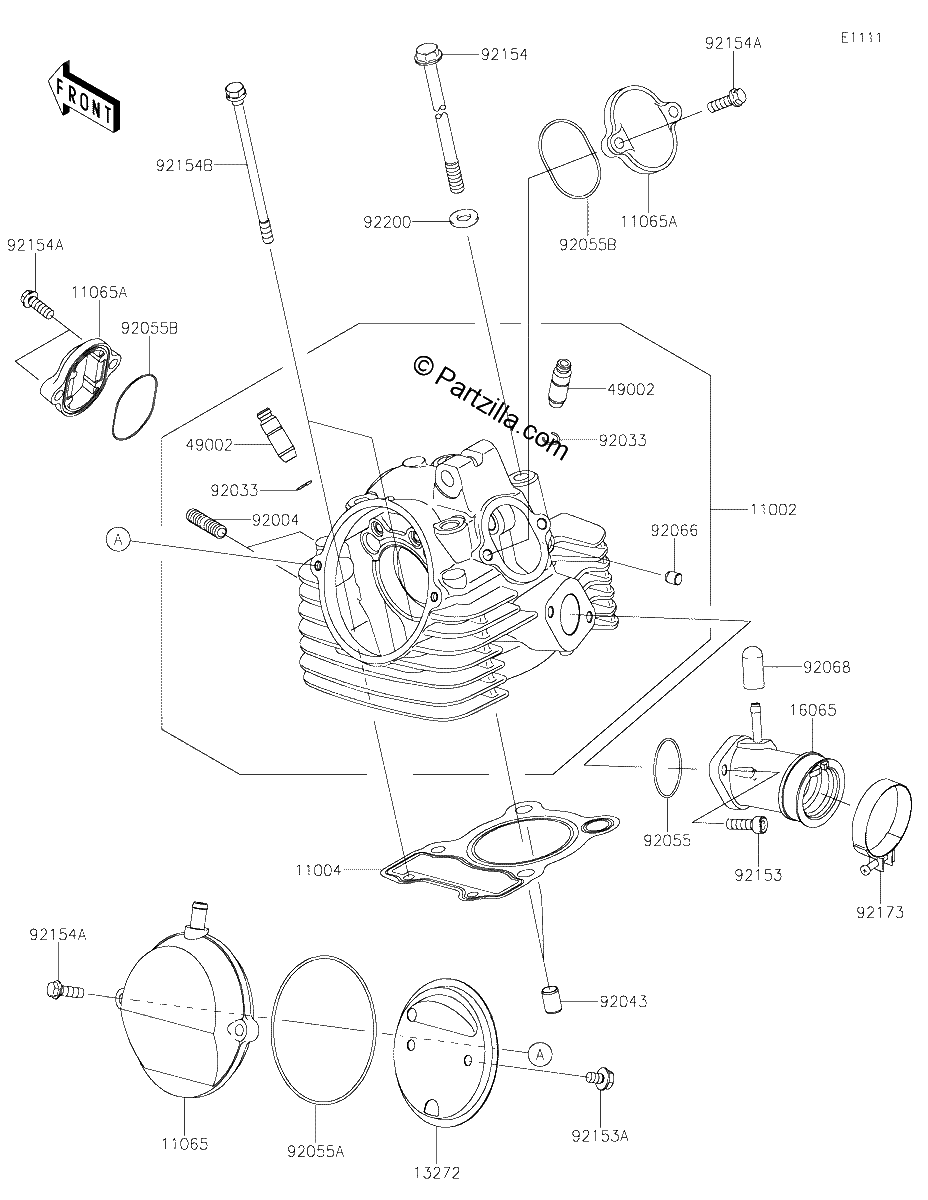 Diagrama de CYLINDER HEAD