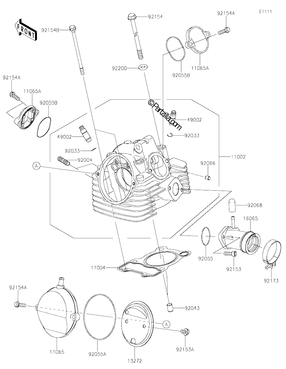 Diagrama de CYLINDER HEAD