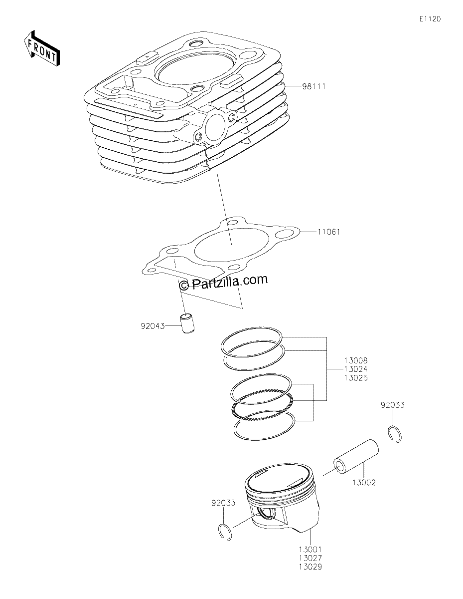 Diagrama de CYLINDER PISTON S