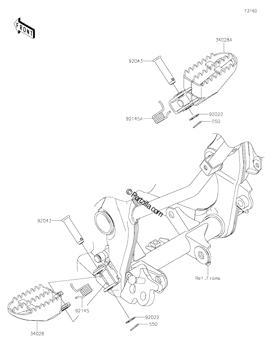 Diagrama de FOOTRESTS
