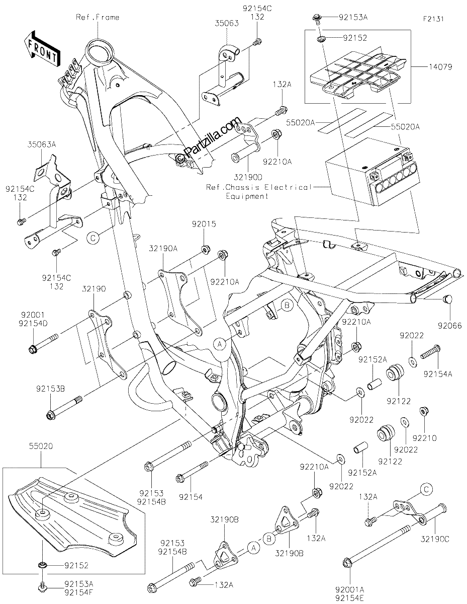 Diagrama de FRAME FITTINGS