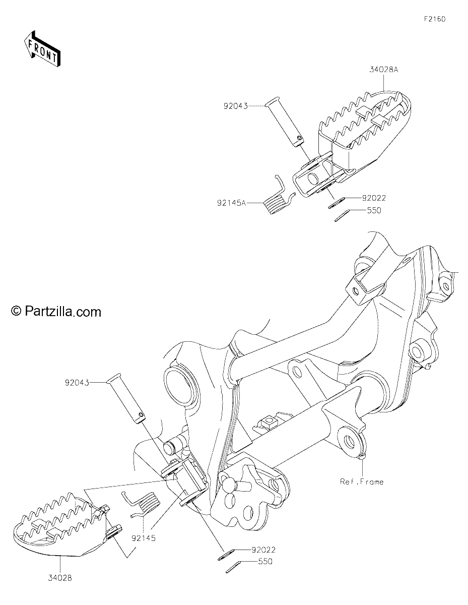 Diagrama de FOOTRESTS