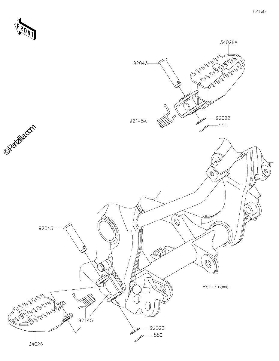 Diagrama de FOOTRESTS