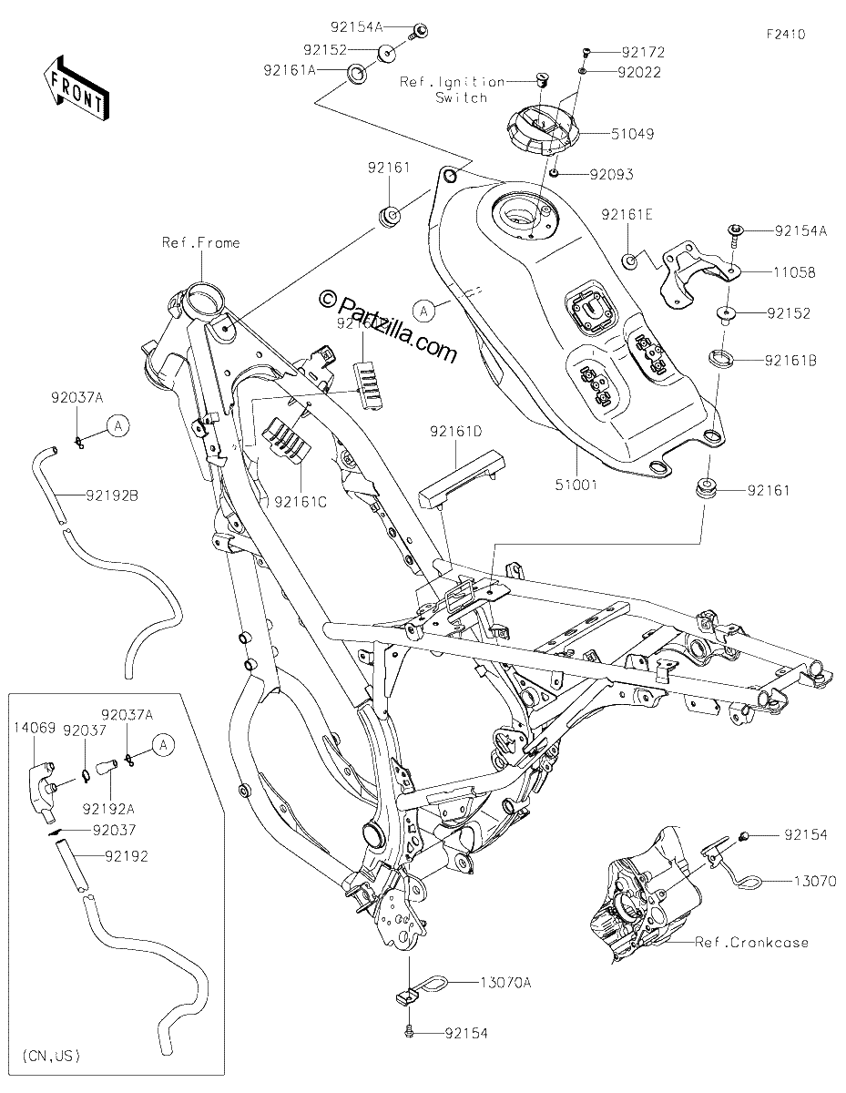 Diagrama de FUEL TANK