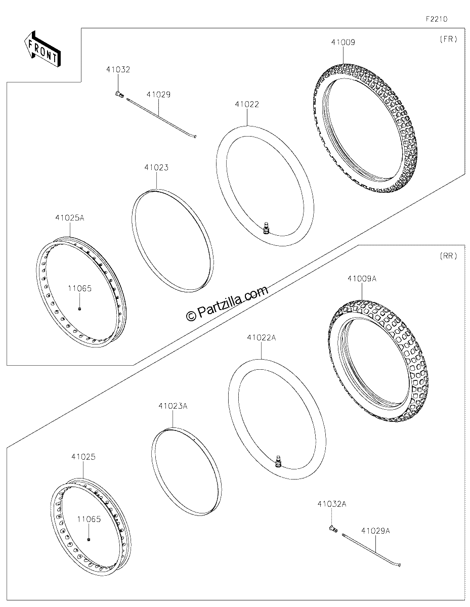 Diagrama de WHEELS TIRES