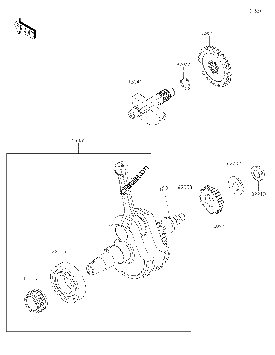 Diagrama de CRANKSHAFT