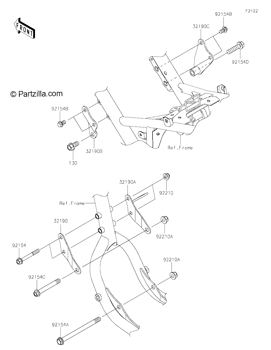 Diagrama de ENGINE MOUNT