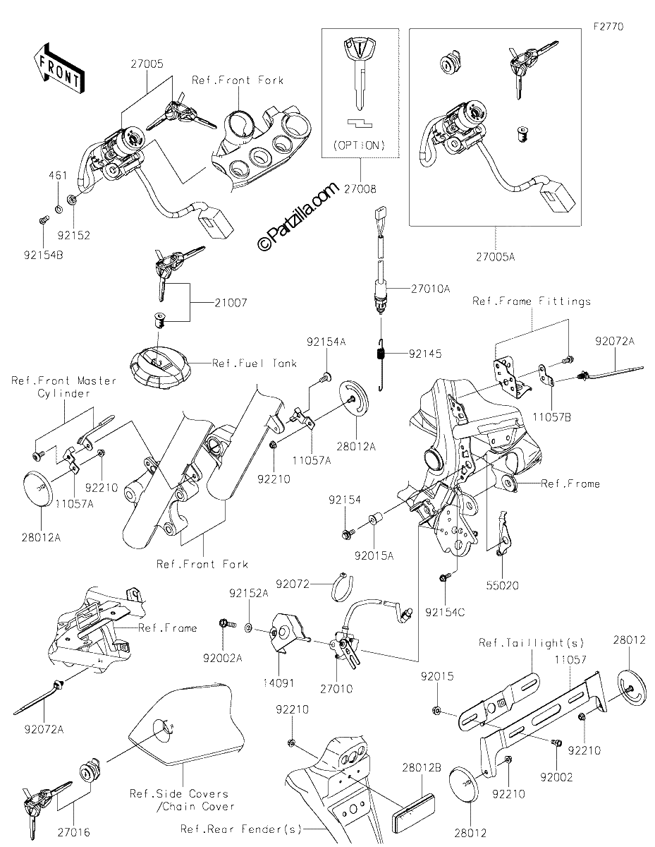 Diagrama de IGNITION SWITCH