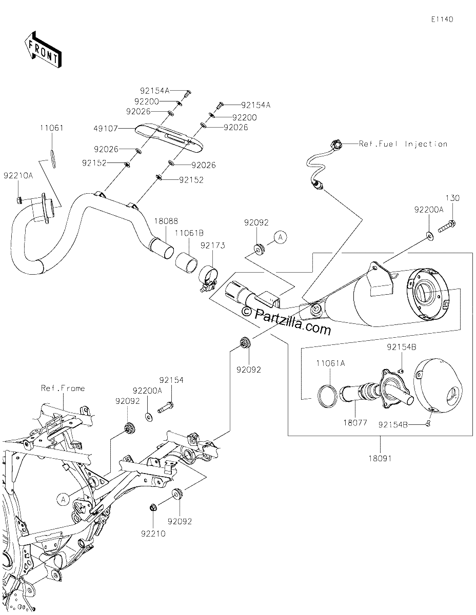 Diagrama de MUFFLER S