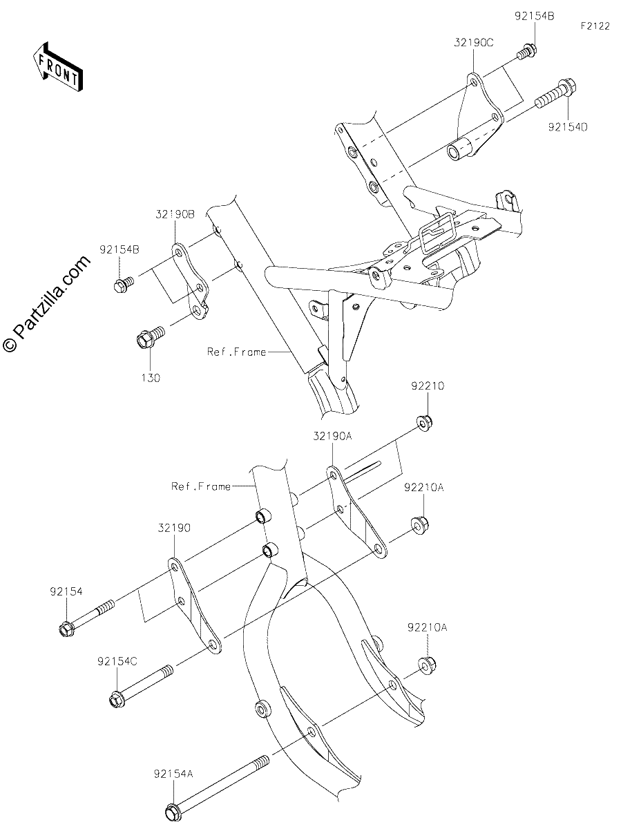 Diagrama de ENGINE MOUNT