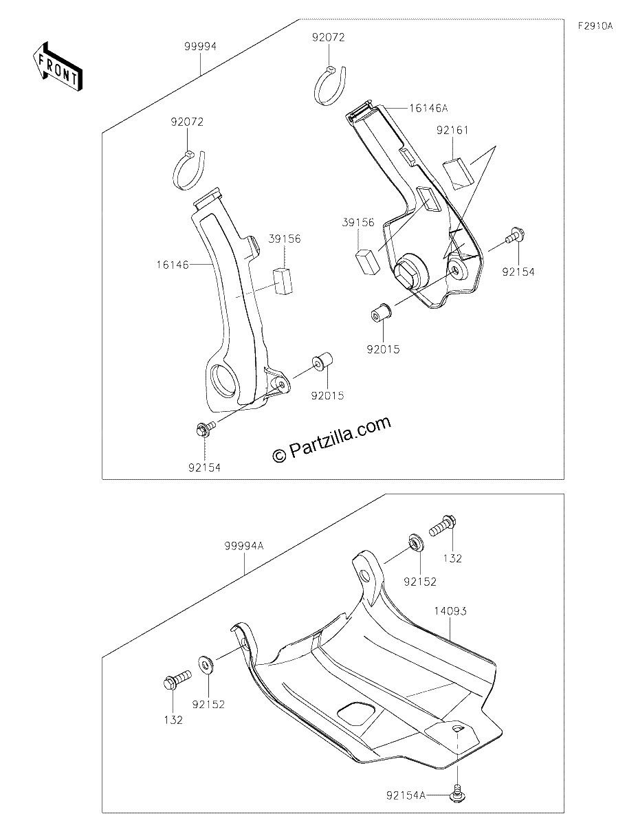 Diagrama de ACCESSORY FRAME COVER