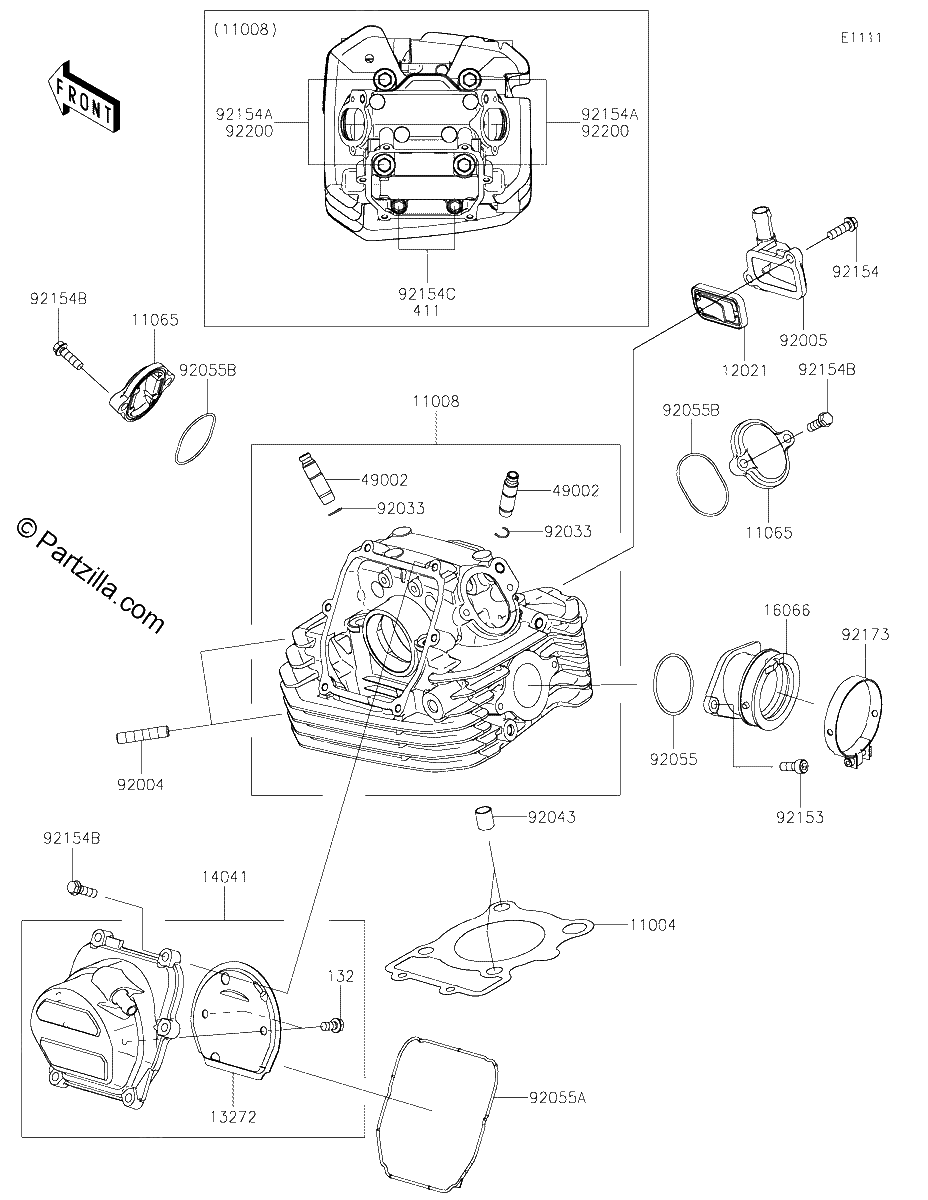 Diagrama de CYLINDER HEAD