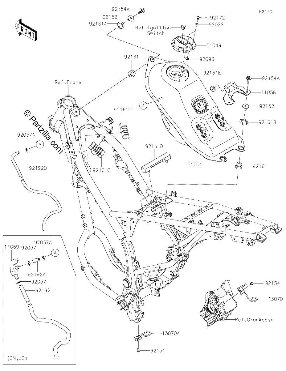 Diagrama de FUEL TANK