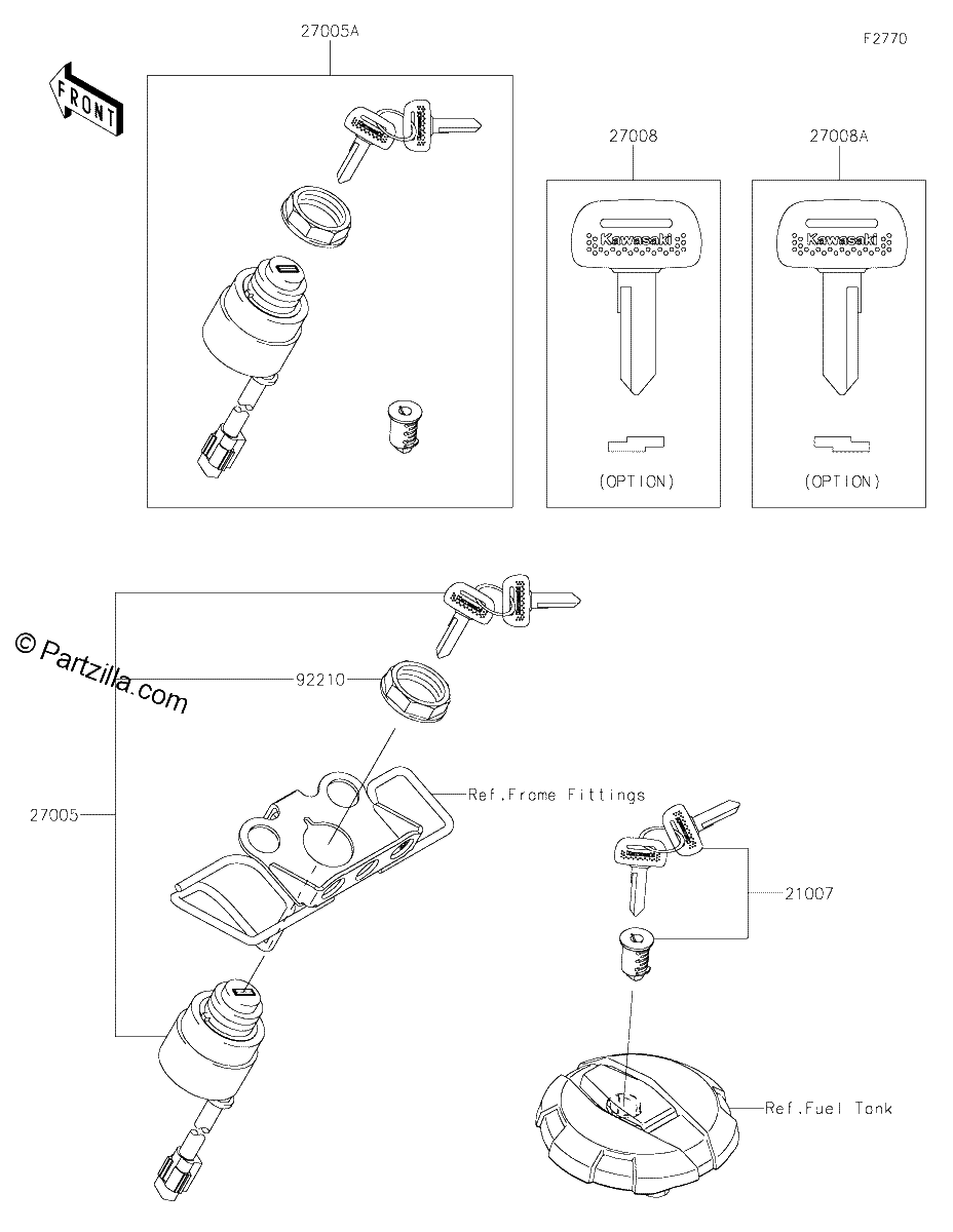 Diagrama de IGNITION SWITCH