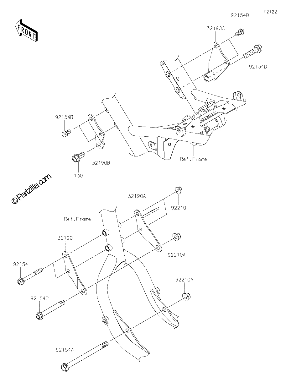 Diagrama de ENGINE MOUNT