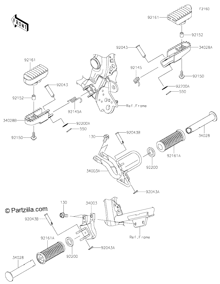 Diagrama de FOOTRESTS