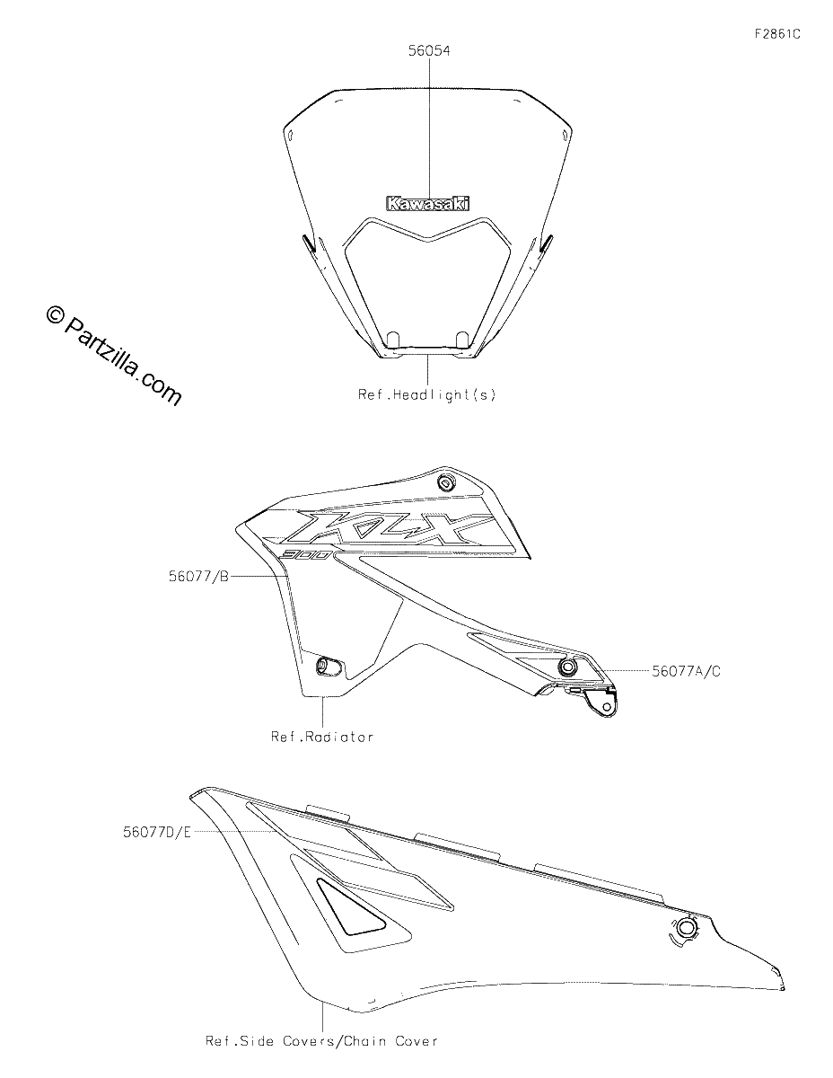 Diagrama de DECALS GRAY FSFNN FSFNL