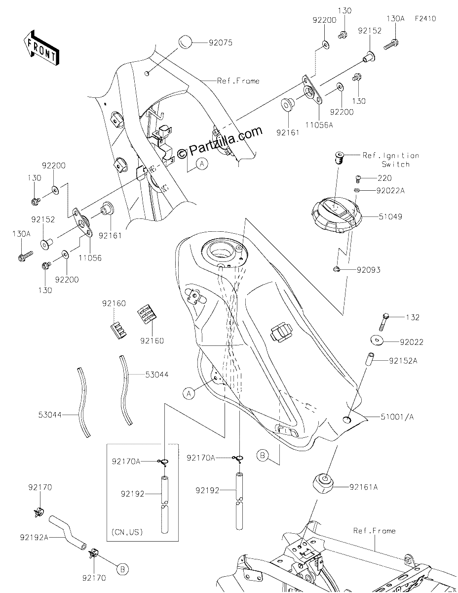 Diagrama de FUEL TANK