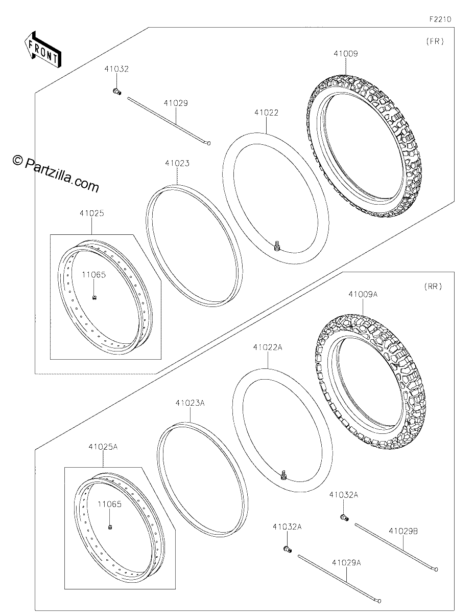 Diagrama de WHEELS TIRES