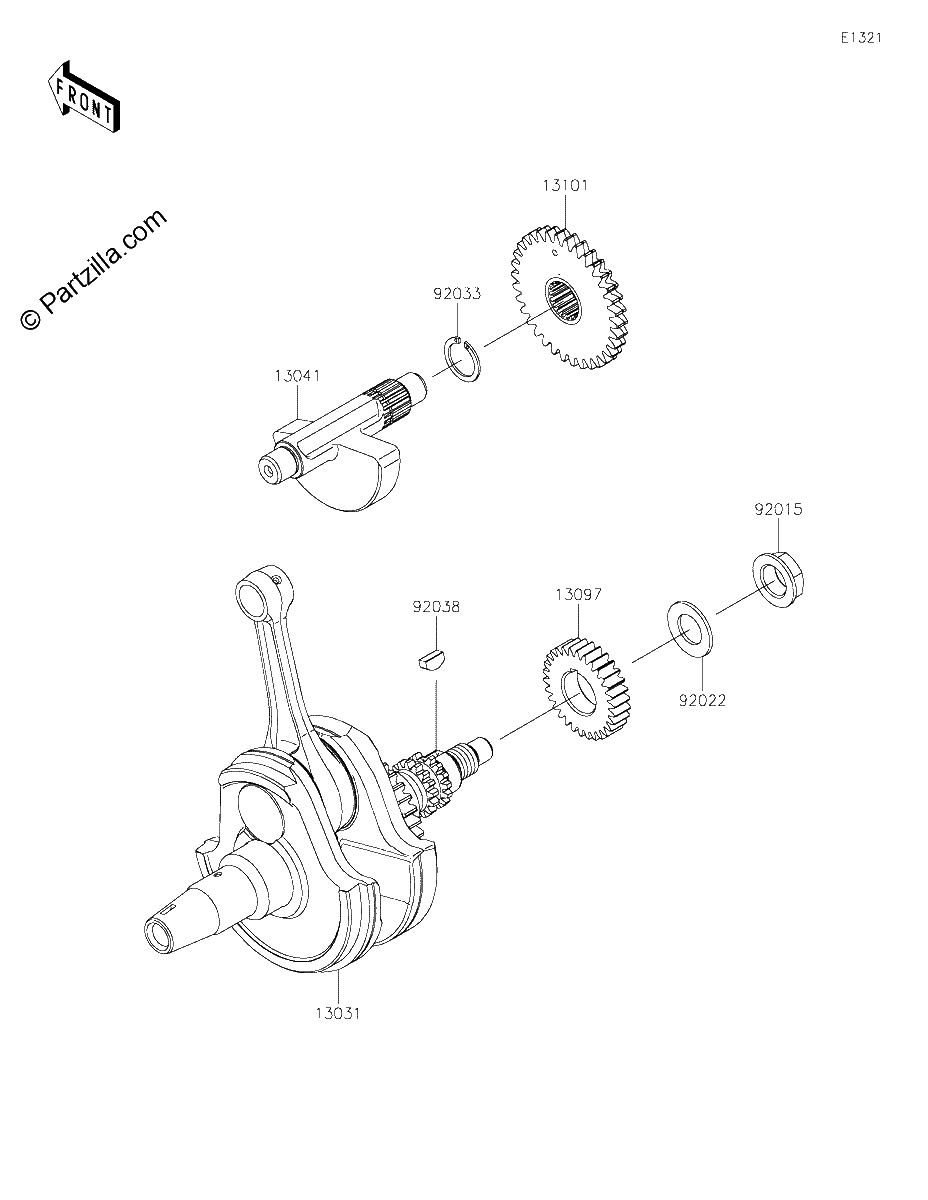 Diagrama de CRANKSHAFT