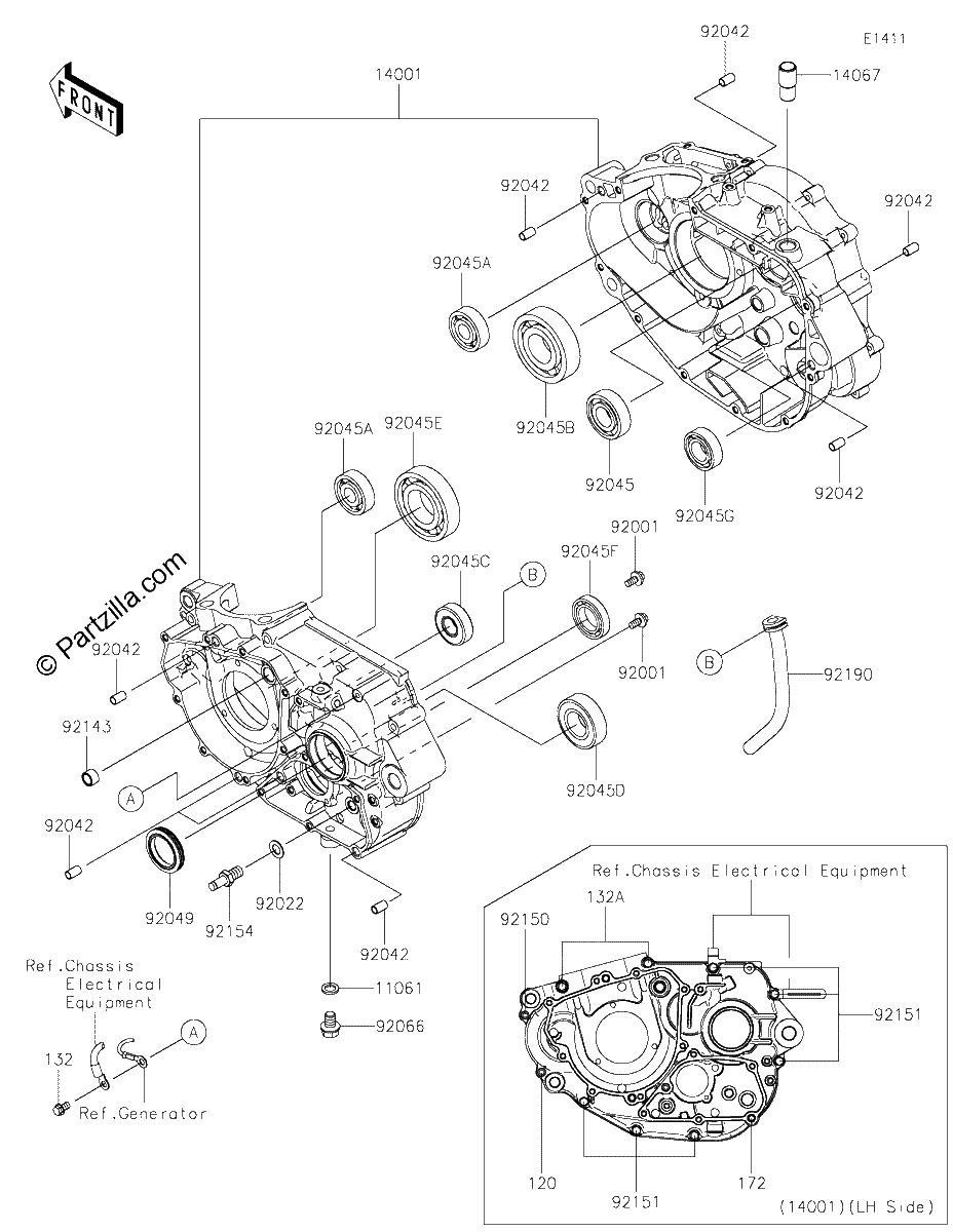 Diagrama de CRANKCASE