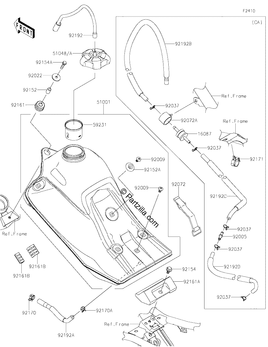 Diagrama de FUEL TANK