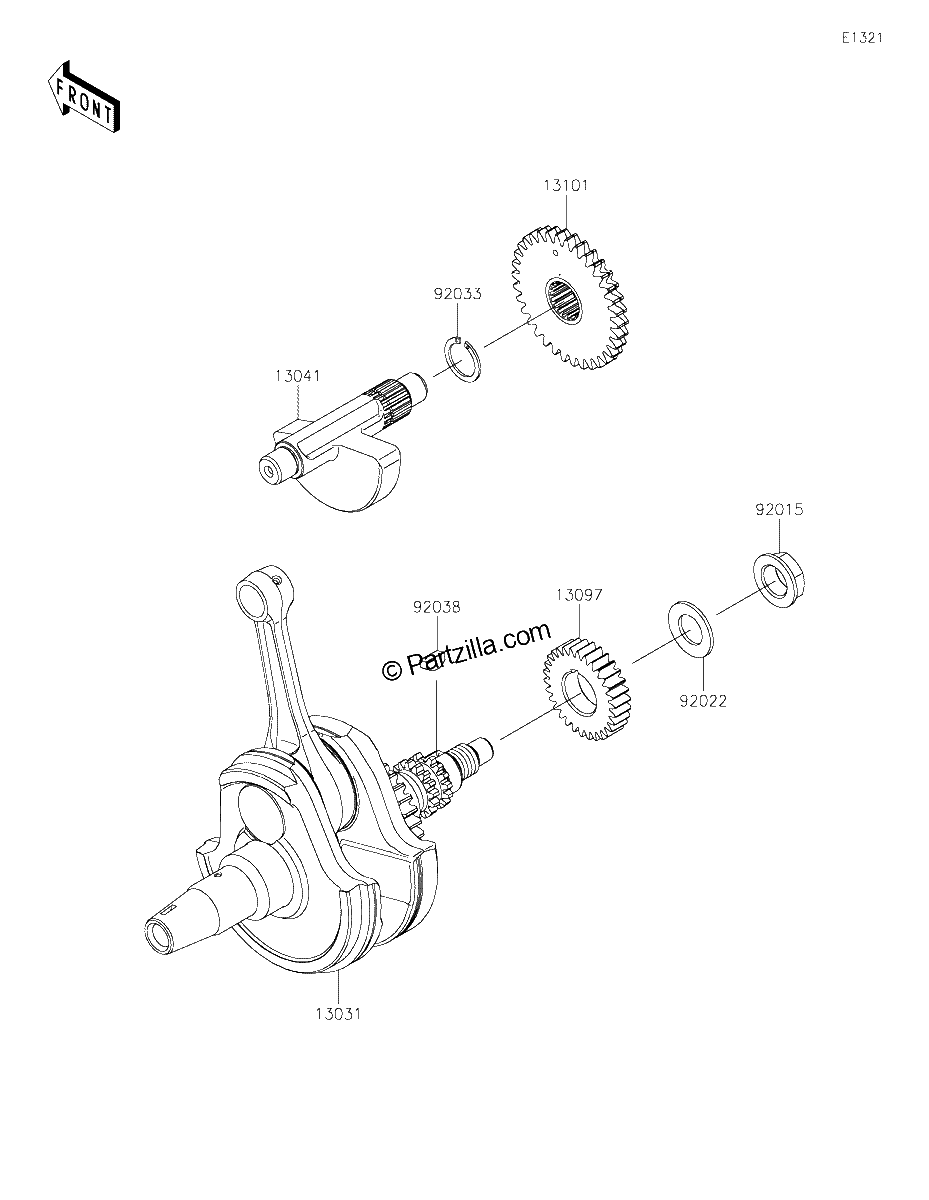 Diagrama de CRANKSHAFT