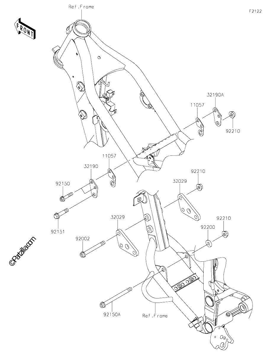 Diagrama de ENGINE MOUNT