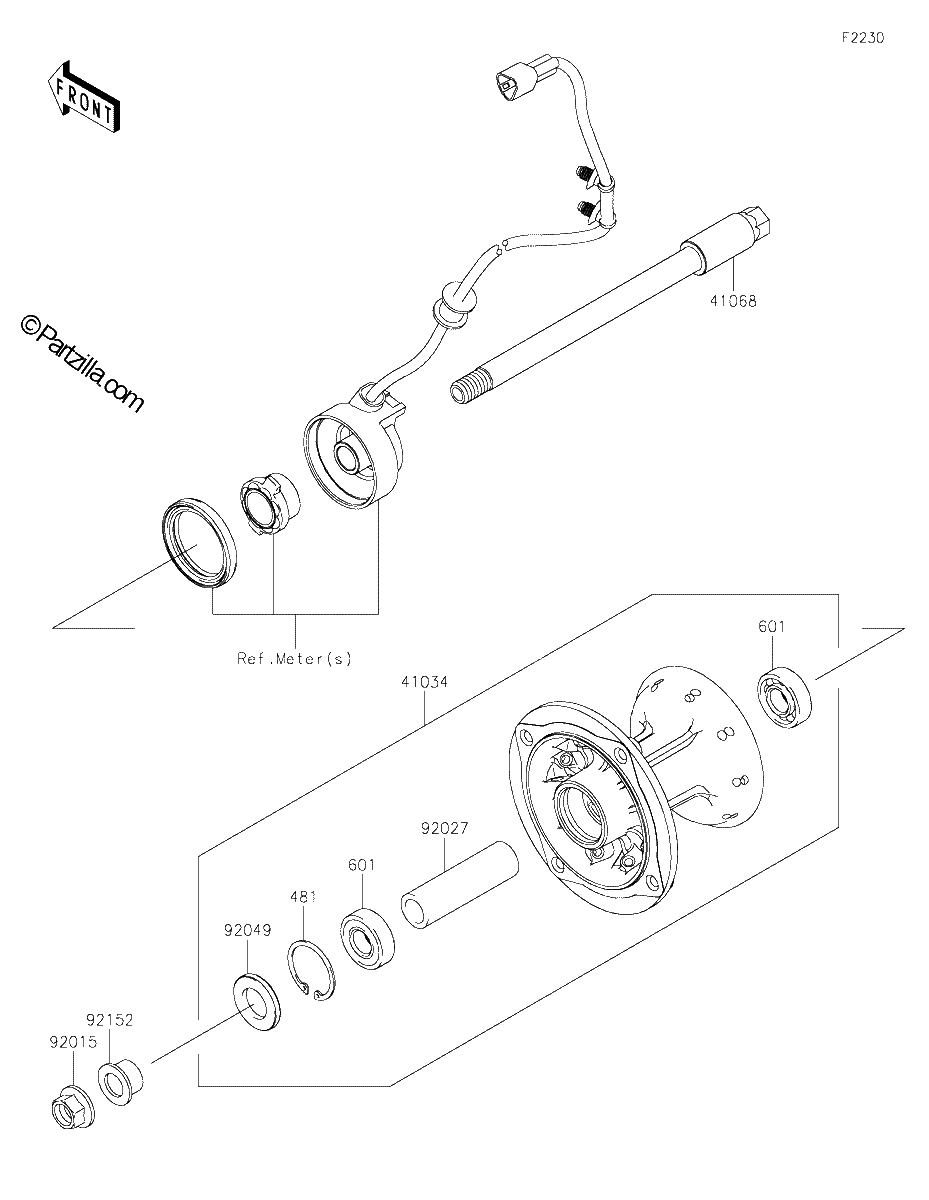 Diagrama de FRONT HUB