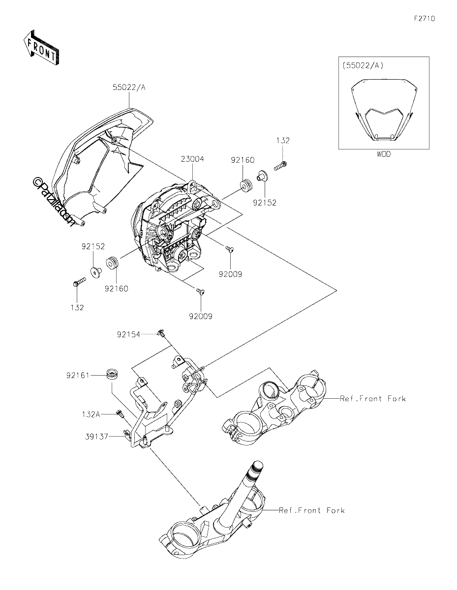 Diagrama de HEADLIGHT S