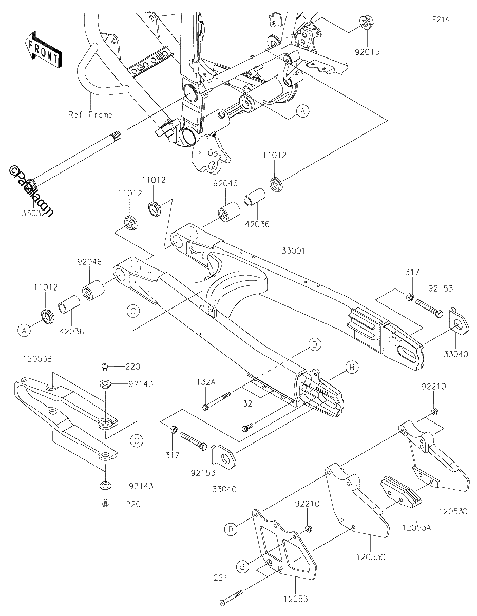 Diagrama de SWINGARM