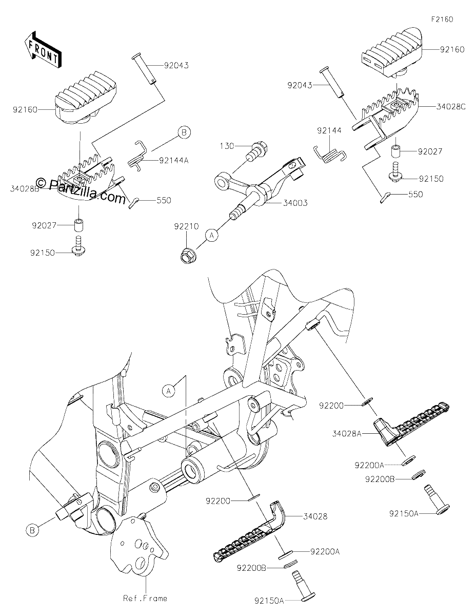 Diagrama de FOOTRESTS