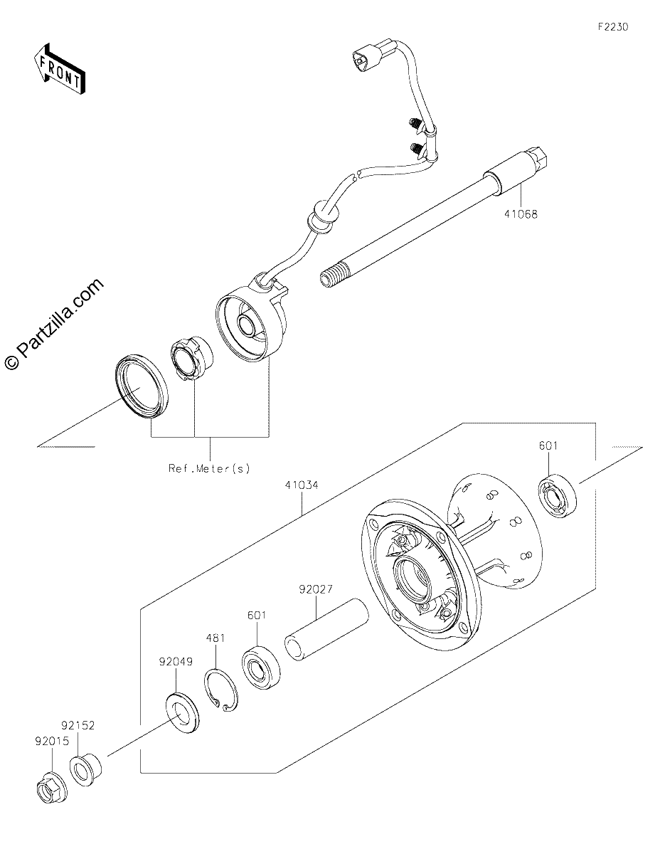 Diagrama de FRONT HUB
