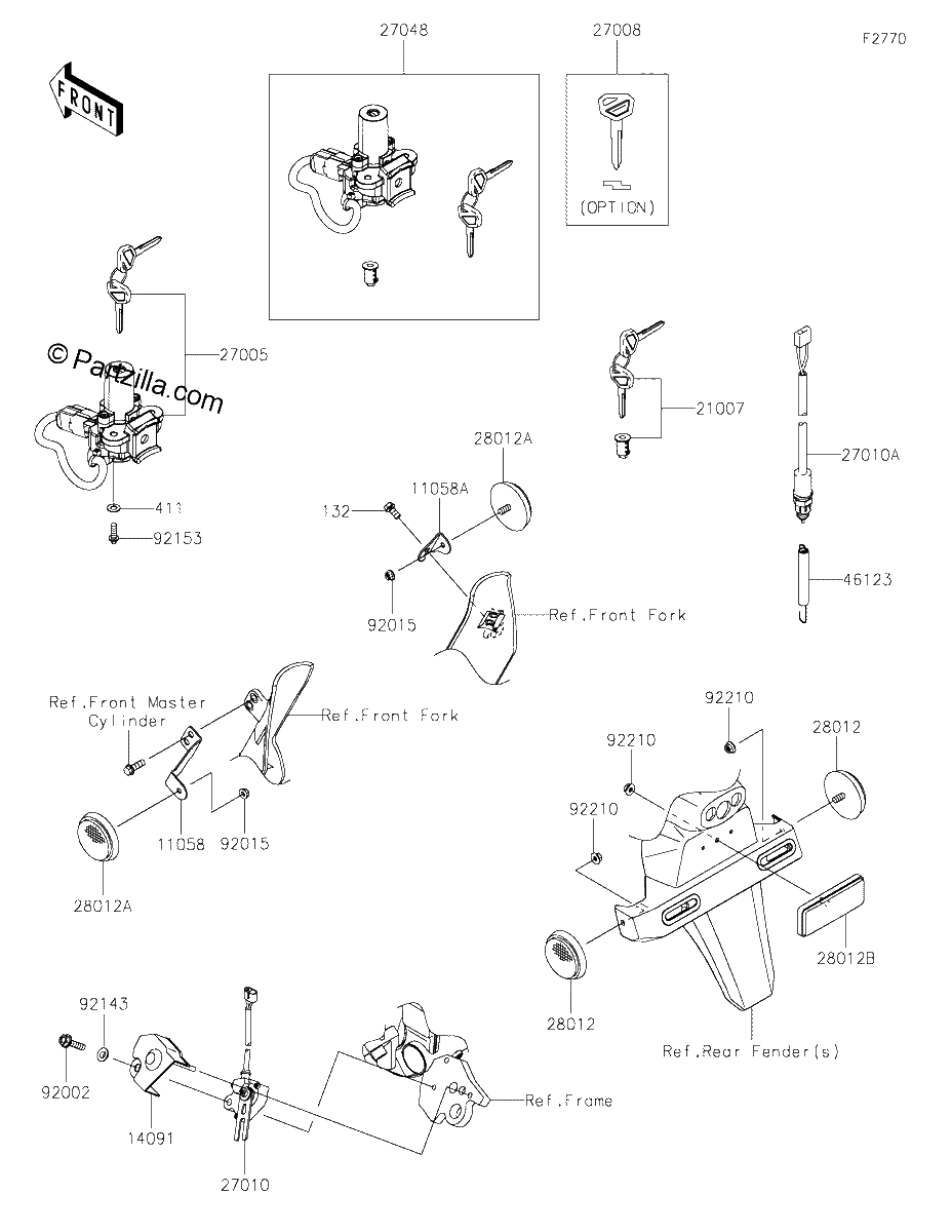 Diagrama de IGNITION SWITCH
