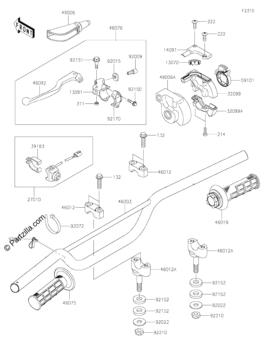 Diagrama de HANDLEBAR