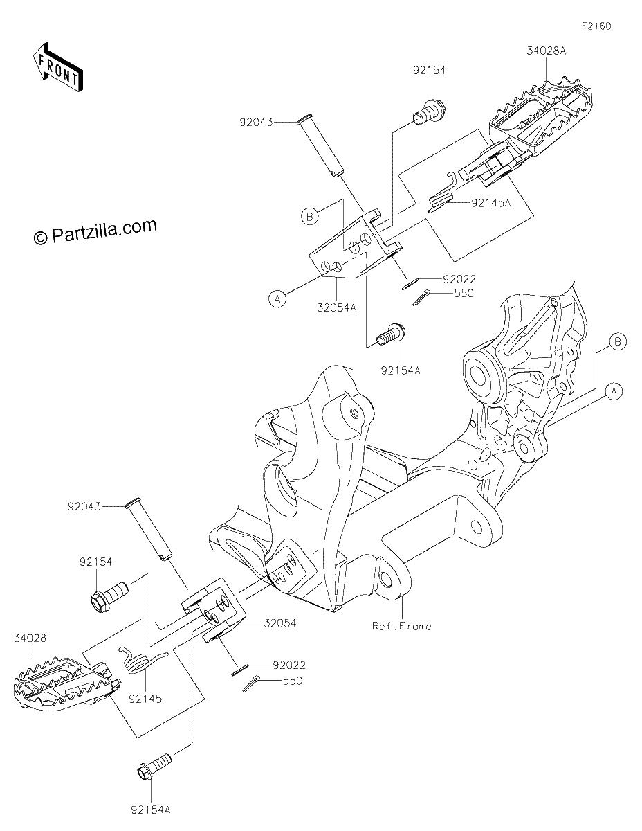 Diagrama de FOOTRESTS