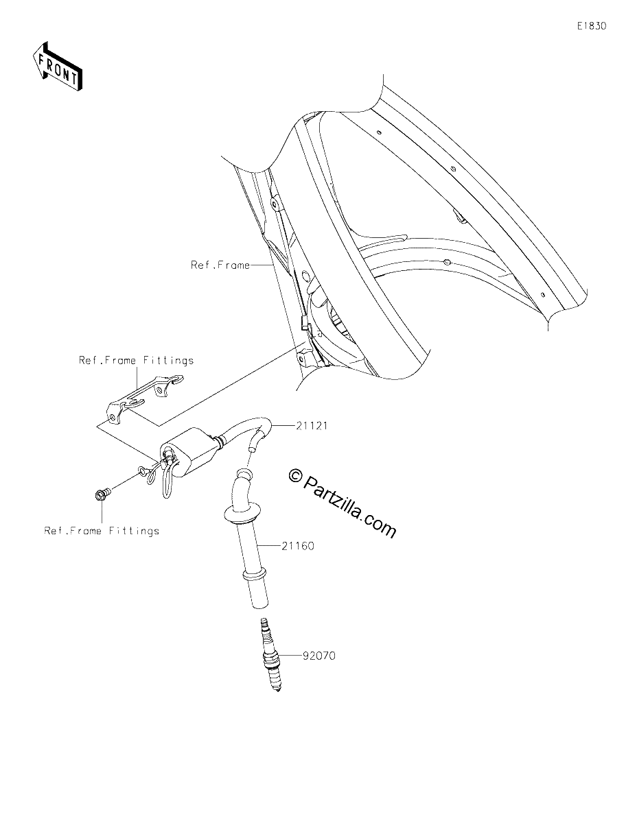 Diagrama de IGNITION SYSTEM