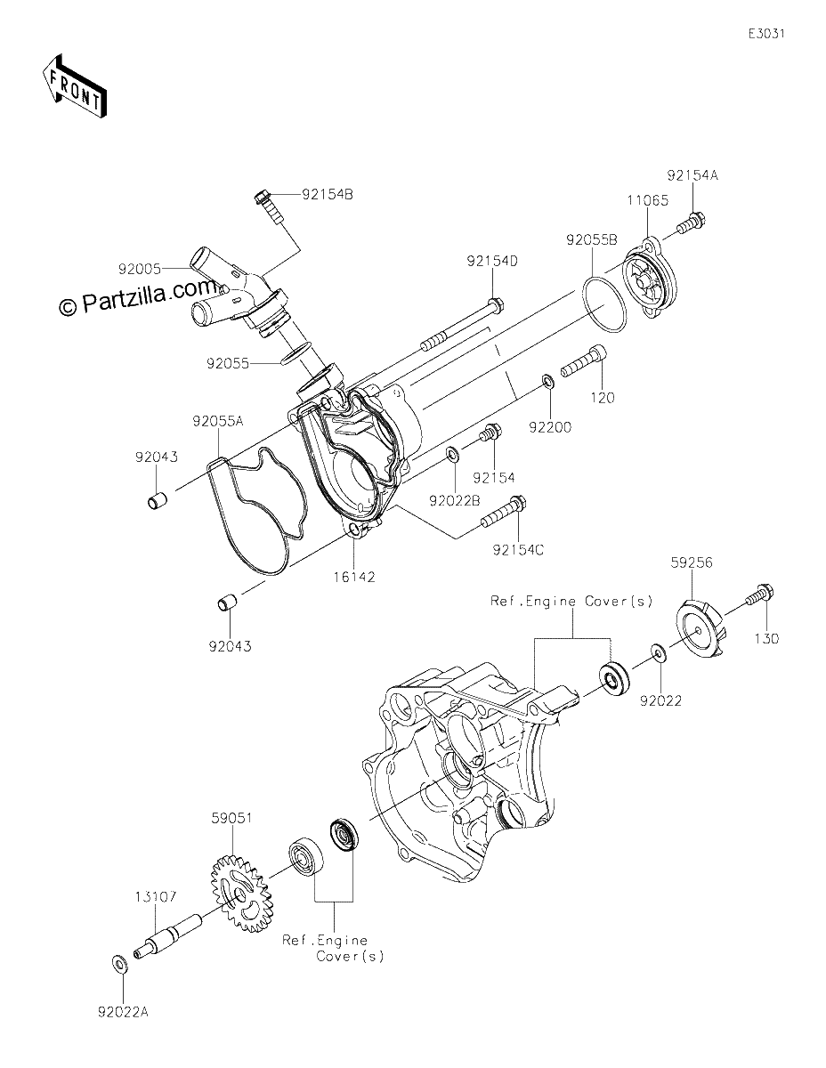 Diagrama de WATER PUMP