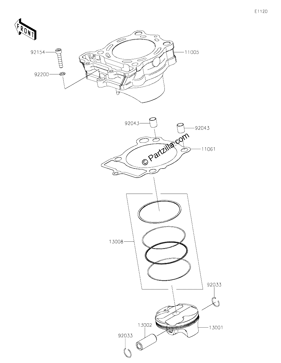 Diagrama de CYLINDER PISTON S