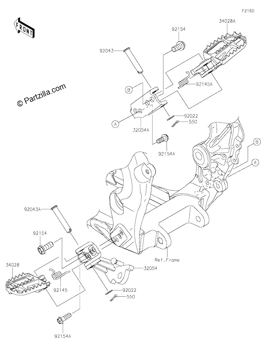 Diagrama de FOOTRESTS