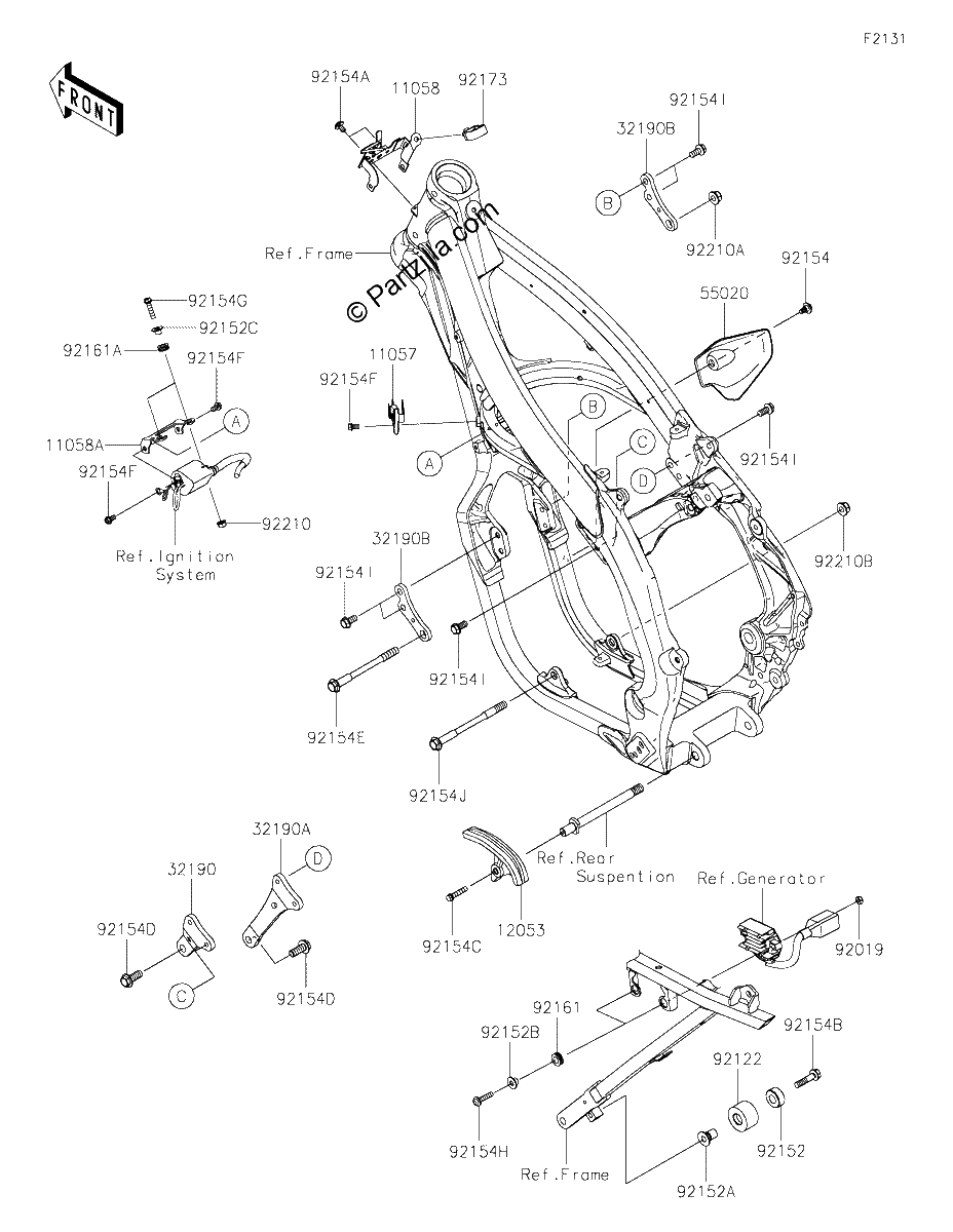 Diagrama de FRAME FITTINGS