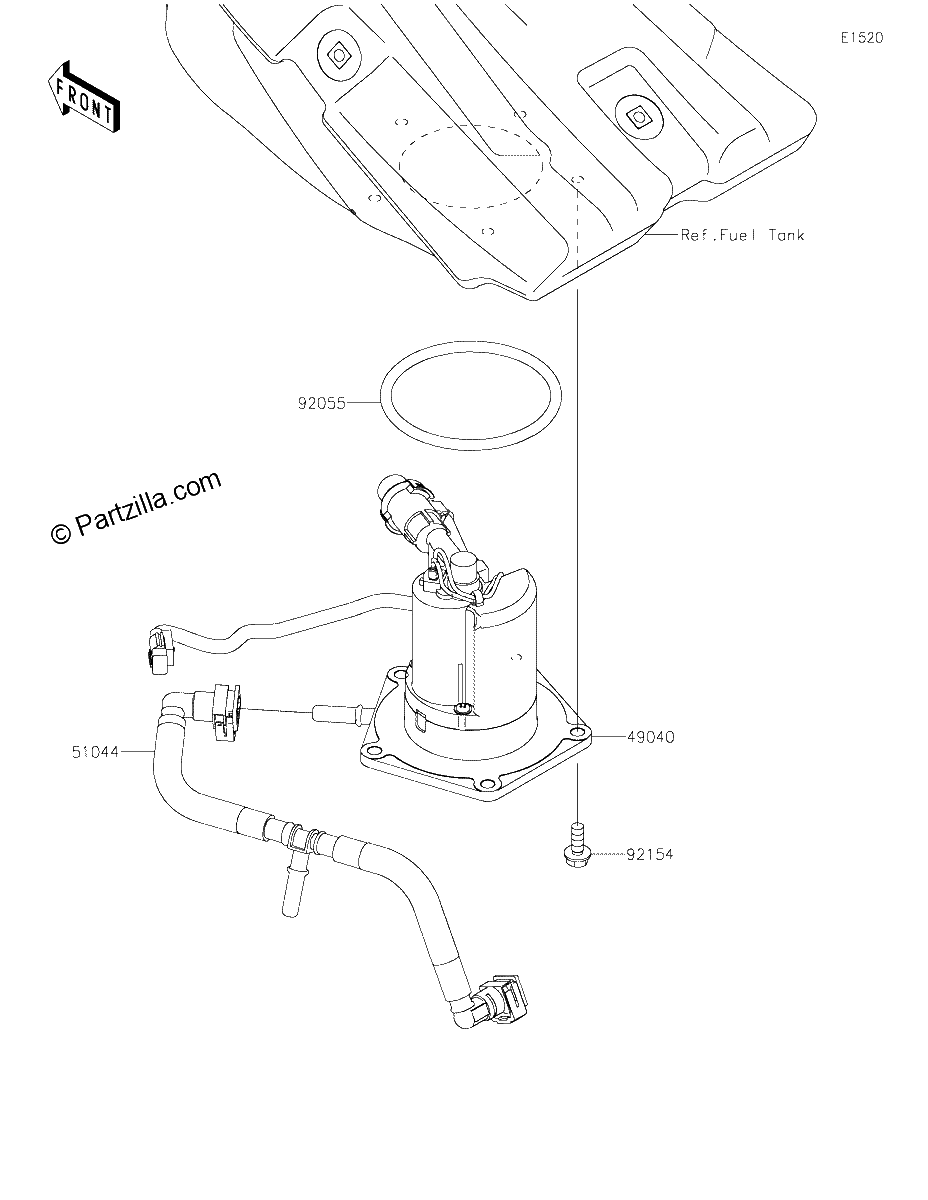 Diagrama de FUEL PUMP