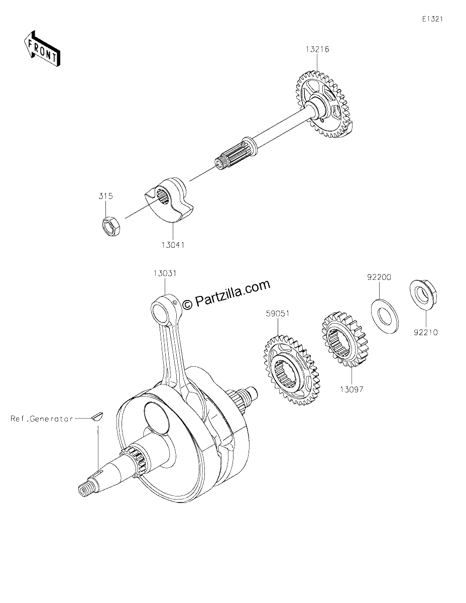 Diagrama de CRANKSHAFT